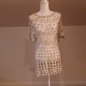 Knitted shirt by: K-E-R-EN hart